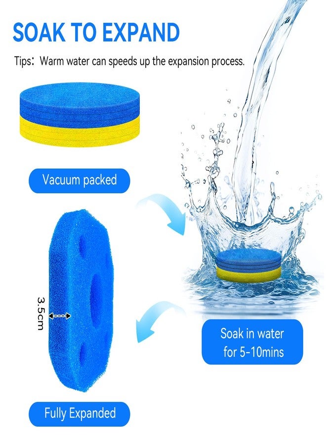 HDWGGD Pond Filter Sponges Replacement for VIVOHOME/VIVOGROW 2380/2630 GPH or SUNSUN CPF-250/180 Pond Filter Replacement Parts for Outdoor Ponds, Koi Ponds - Image 4